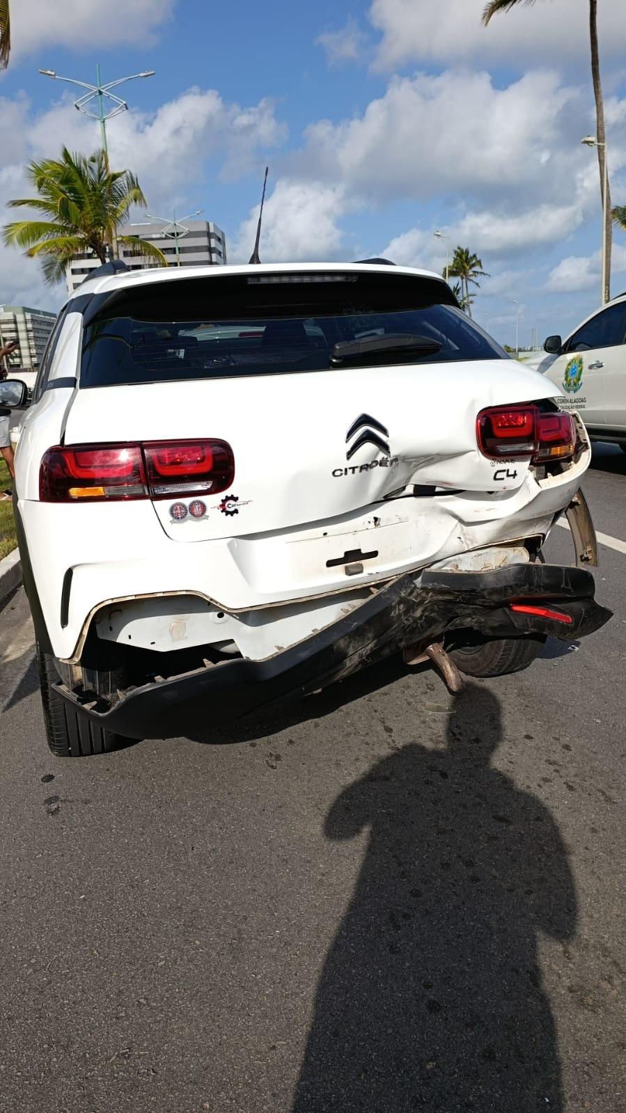 Antes - Colisão Traseira - Citroën