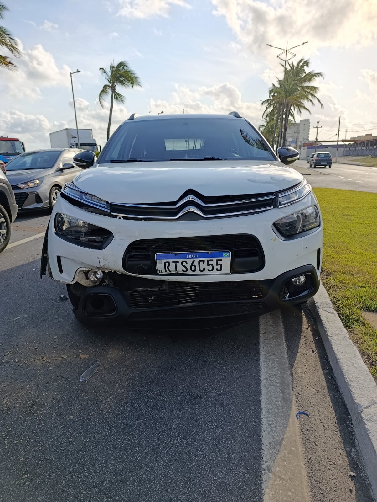 Antes - Colisão Dianteira - Citroën